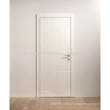 2017 New Modern Style Wooden Plastic Composite Interior Door